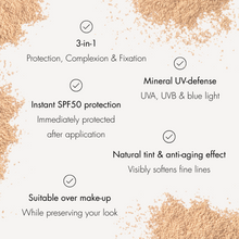 Afbeelding in Gallery-weergave laden, SPF50 Mineral Powder - Marc Inbane | Zonbescherming & Setting Powder met Kleur | Medium, Dark & Refills
