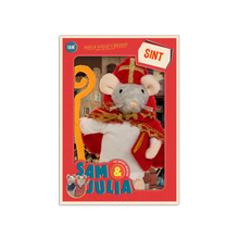 Afbeelding in Gallery-weergave laden, Knuffel muis Sinterklaas