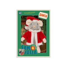 Afbeelding in Gallery-weergave laden, Knuffel Muis Kerstman
