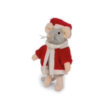 Afbeelding in Gallery-weergave laden, Knuffel Muis Kerstman
