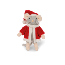 Afbeelding in Gallery-weergave laden, Knuffel Muis Kerstman
