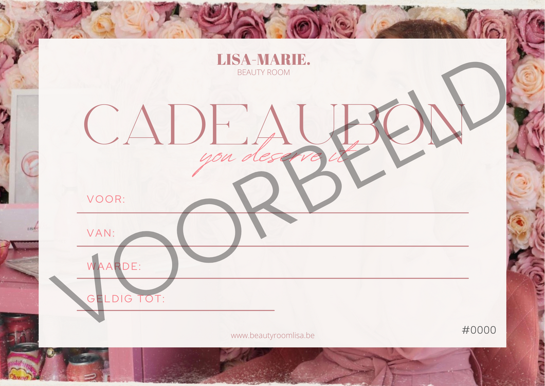 WAARDEBON - BEAUTYROOM SALONBEHANDELINGEN
