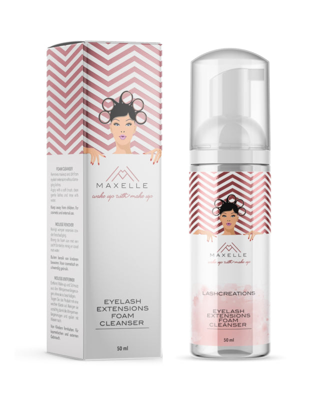 Eyelash Extensions Foam Cleanser - Maxelle (150ml)